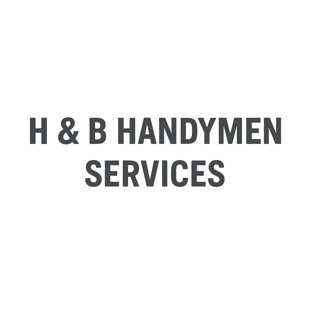 h&b handymen services logo upscaled transparent